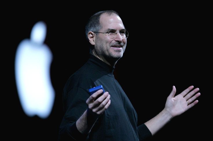 Steve jobs presenting