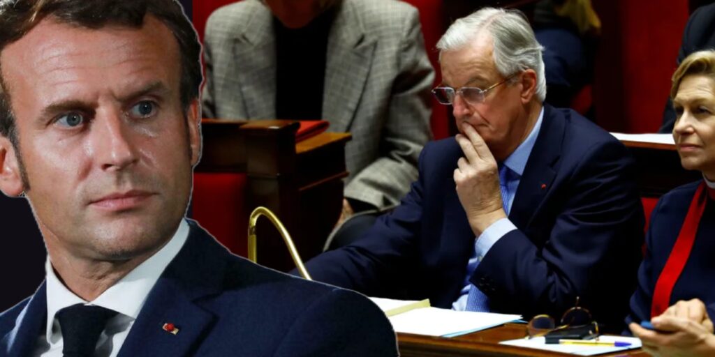 French PM falls crisis in france
